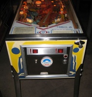 Image # 55544: Close Encounters of the Third Kind Prototype Game - Cabinet - Front 
(This game has no serial number.)