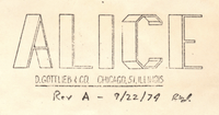 Image # 83527: Alice in Wonderland Schematic Name