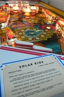 Image # 58544: Solar Ride Sample Game - Instruction Card 
(Serial number 01002 S.)