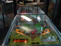Image # 53968: Challenger Illuminated Playfield 
(The inside walls of the cabinet were repainted.)