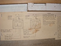 Image # 65754: Champ Transformer Wiring Card 
(Located inside the lower cabinet.)