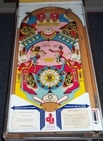 Image # 21727: Rock On Playfield 
(The flippers shown here are not original to this game.)