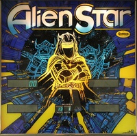 Image # 65046: Alien Star Illuminated Backglass