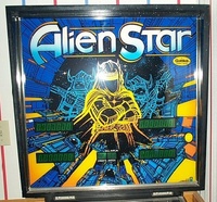 Image # 14070: Alien Star Backglass