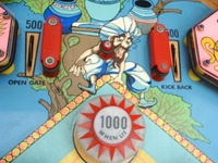 Image # 19001: Arabian Night Upper Playfield Detail