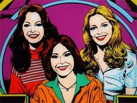 Image # 30344: Charlie's Angels Backglass - Detail