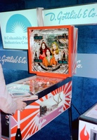 Image # 70812: Charlie's Angels AMOA Show Display Model 
(This game has a cutaway cabinet and a semi-transparent backglass. Photographed at the AMOA show held in Chicago on November 10-12, 1978.)