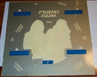 Image # 25705: Charlie's Angels Backglass - Reverse 
(This backglass was sealed with polyurethane.)