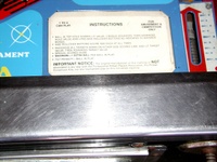 Image # 23593: Professional Pinball: Challenger III Instruction Card