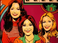 Image # 25357: Charlie's Angels Backglass Detail
