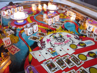 Image # 79702: Joker Poker Sample Game - Illuminated Upper Playfield 
(Serial number 01044 S.)