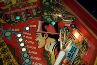 Image # 12862: Circus Lower Right Playfield Detail