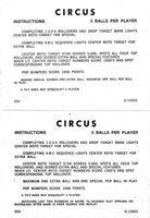 Image # 29805: Circus Instruction Cards