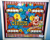 Image # 488: Circus Backglass