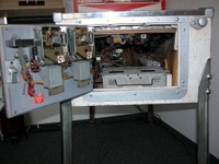Image # 49539: Aces Top Inside Front Door 
(Cabinet serial number AH-1595.)
