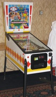 Image # 34671: King of Diamonds Stern Prototype - Full View 
(Photographed at Chicago Pinball Expo 2006.)