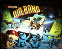 Image # 64276: Big Bang Bar Illuminated Backglass 
(Serial number 07.)