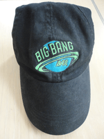 Image # 83626: Big Bang Bar Baseball Cap - Front 
(Purchased at launch kick-off party June 2007 at Illinois Pin Ball at Gene Cunningham's warehouse in Bloomington, Illinois.)