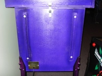 Image # 43285: Big Bang Bar Prototype Cabinet Back 
(Serial number 013.)