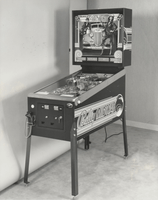 Image # 75798: City Slicker Sample Game - Interactive Playfield 
(On the front of the cabinet is a cabled attachment which was removed for production games.)