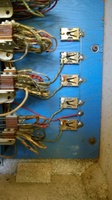 Image # 61642: Loop the Loop Unused Lamp Socket 
(The top lamp socket is not wired because the zero lamp is not needed for counting added balls. Serial number LL 1660.)