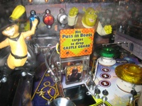 Image # 37805: Shrek� Sample Game - Playfield - Detail 
(Serial number E 216298.)