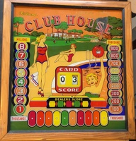 Image # 72388: Club House Backglass