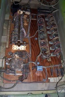 Image # 31895: College Queens Sample Game - Inside Cabinet 
(Serial number '1016 S'.)