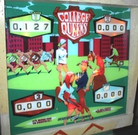 Image # 11424: College Queens Backglass
