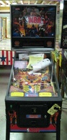 Image # 41519: NBA Cabinet - Front View 
(This game was freshly removed from its box and shows the paperwork attached.)