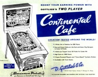 Image # 4802: Continental Cafe Flyer