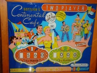 Image # 57288: Continental Cafe Backglass