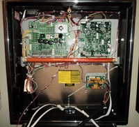 Image # 47809: Spider-Man� (Black Suited) Inside Backbox 
(Serial number 214536.)