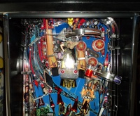 Image # 47798: Spider-Man� (Black Suited) Upper Playfield 
(Serial number 214536.)