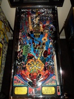 Image # 47797: Spider-Man� (Black Suited) Playfield 
(Serial number 214536.)