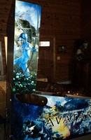Image # 48912: James Cameron�s Avatar (Limited Edition) Backbox - Left 
(Number 145 of 250. Cabinet serial number 228173.)