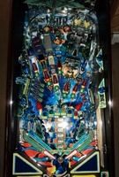 Image # 48910: James Cameron�s Avatar (Limited Edition) Playfield 
(Number 145 of 250. Cabinet serial number 228173.)