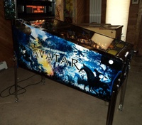 Image # 48914: James Cameron�s Avatar (Limited Edition) Cabinet - Left 
(Number 145 of 250. Cabinet serial number 228173.)