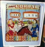 Image # 538: Corral Backglass