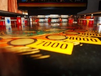 Image # 49973: Solar Ride Playfield - Ball View 
(Serial number 02304.)