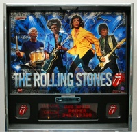 Image # 51301: The Rolling Stones (Limited Edition) Mirrored Backglass 
(Serial number 175.)