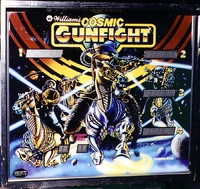Image # 542: Cosmic Gunfight Backglass