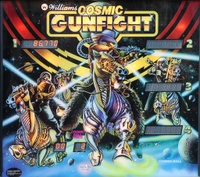 Image # 45239: Cosmic Gunfight Illuminated Backglass