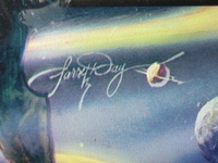 Image # 63638: Cosmic Gunfight Backglass - Artist Signature