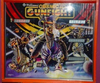 Image # 33929: Cosmic Gunfight Orange Version Backglass