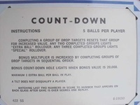 Image # 27081: Count-Down Instruction Card