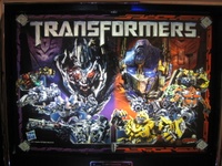 Image # 54892: Transformers� Limited Edition (&quot;Combo&quot;) Illuminated Backglass 
(Serial number 232675.)