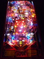 Image # 52342: AC/DC (Let There Be Rock Limited Edition) Illuminated Playfield 
(Serial number 234387.)