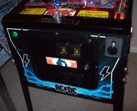 Image # 52337: AC/DC Back In Black (Limited Edition) Cabinet - Front 
(Serial number 234086.)