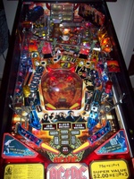 Image # 52322: AC/DC Back In Black (Limited Edition) Playfield 
(Serial number 234086.)